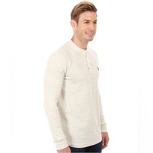🐎 U.S. Polo Assn Men’s Long Sleeve Waffle Knit Long Sleeve, size S 🐎